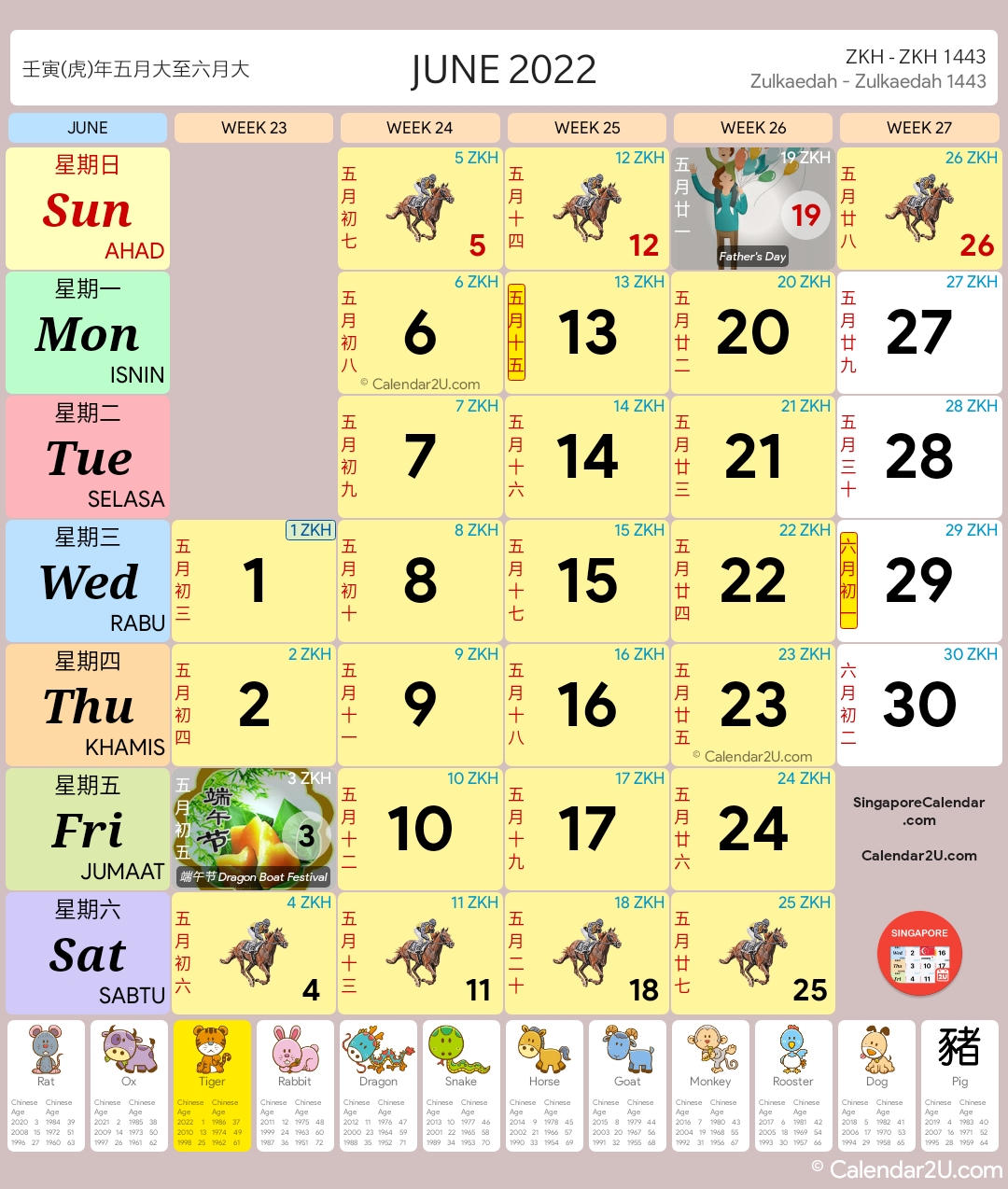 Narutọ 2022 Calendar: OFFICIAL 2022 Calendar - Singapore