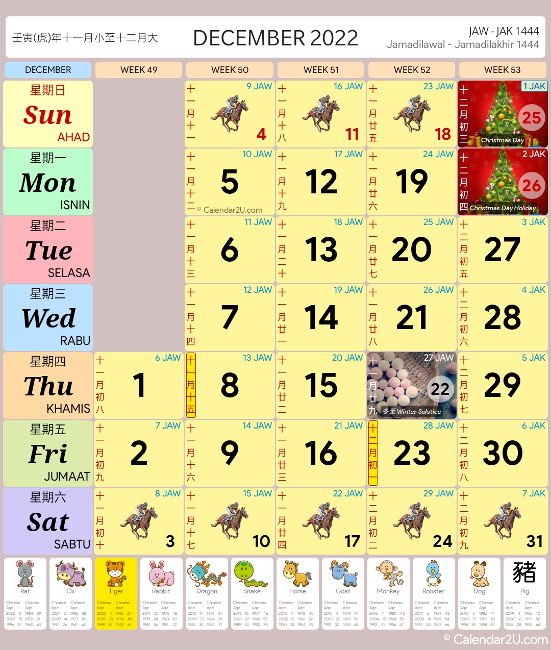 Narutọ 2022 Calendar: OFFICIAL 2022 Calendar - Singapore