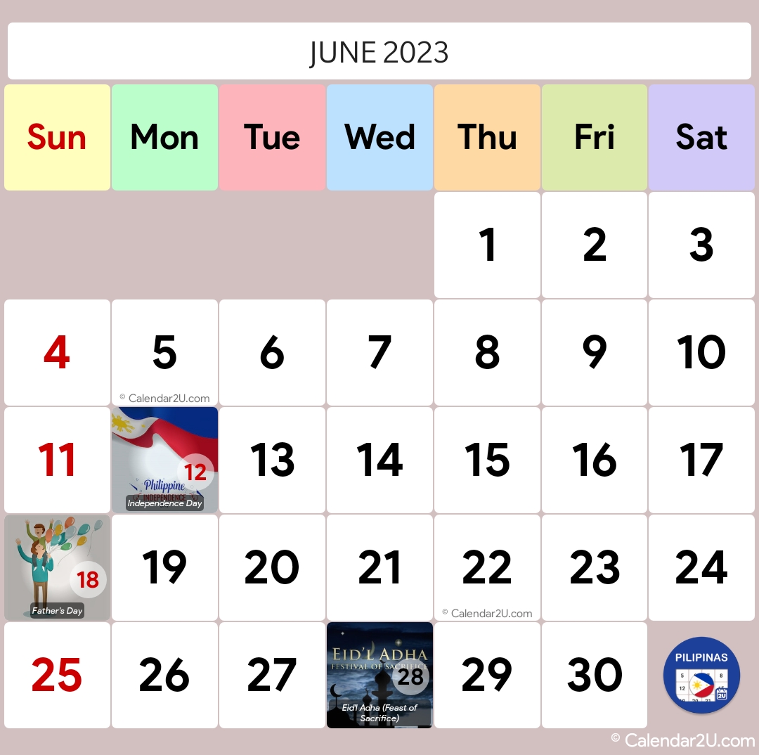 Philippines Calendar