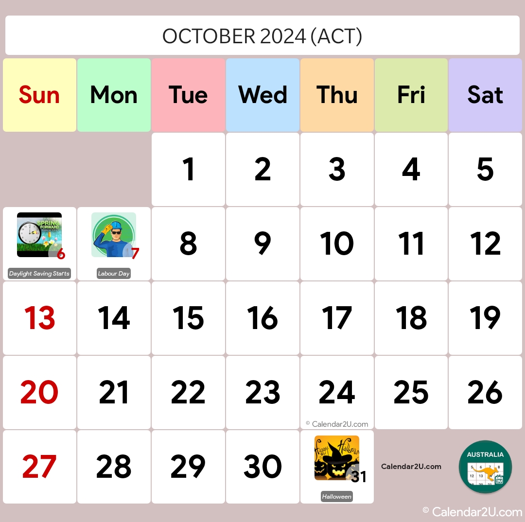 Australia Calendar