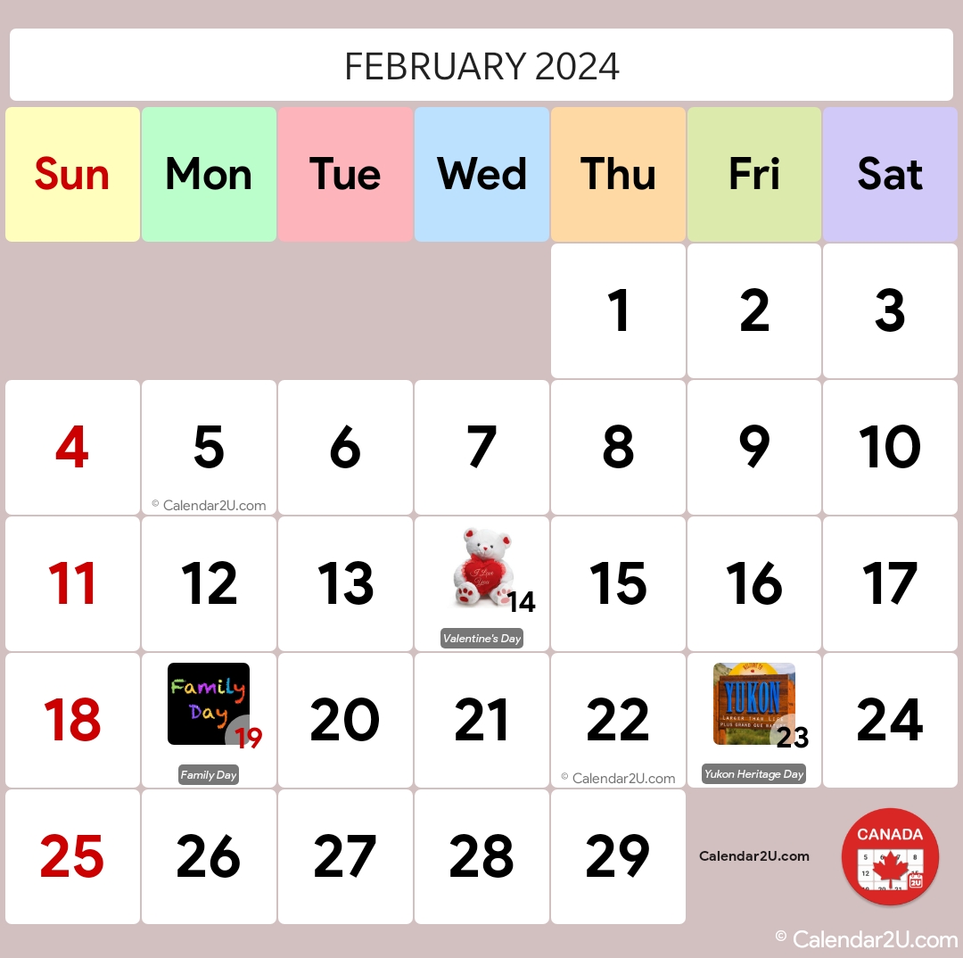 Canada (Canada) Calendar