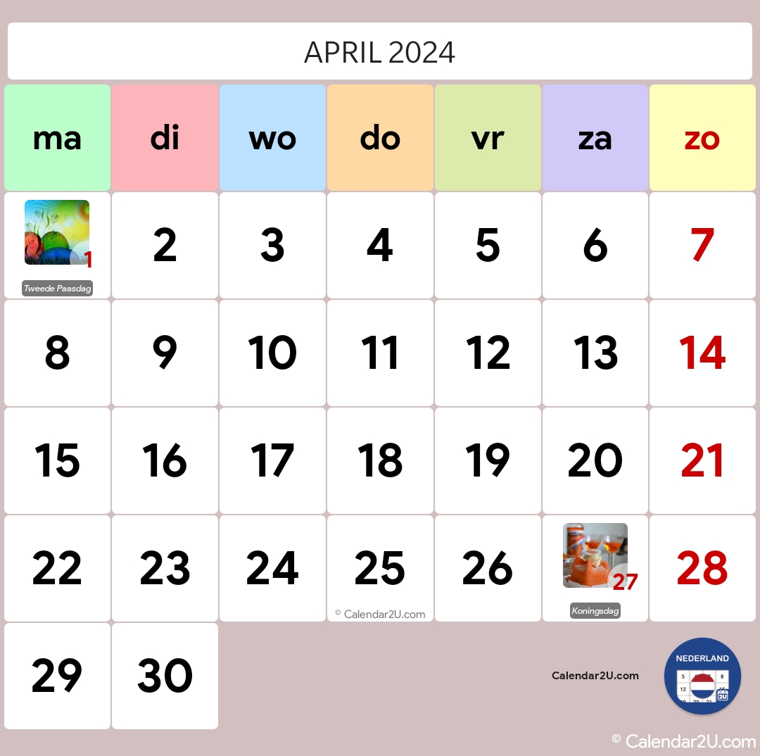 Netherlands Calendar