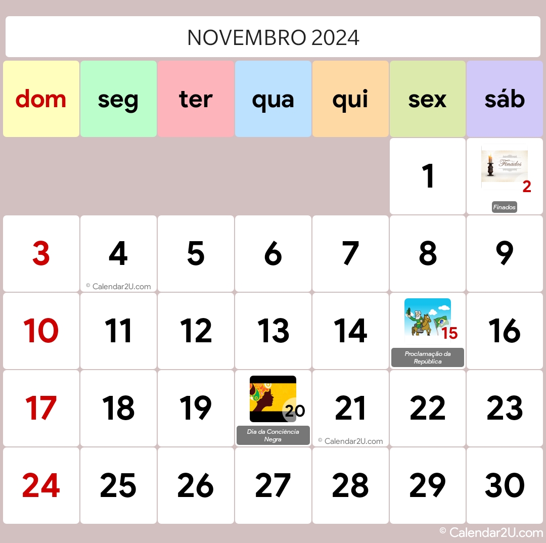 Brazil Calendar