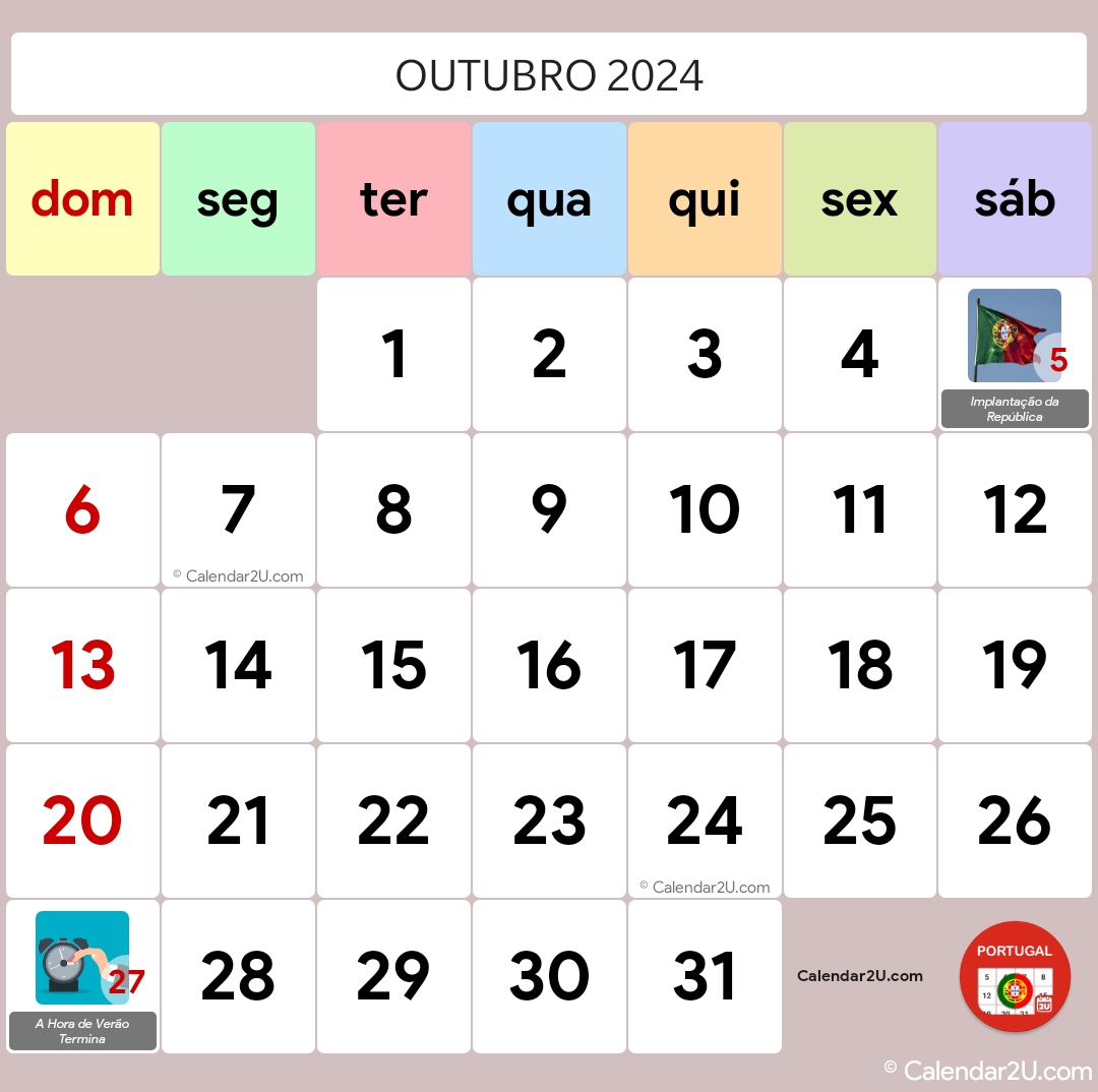 Portugal Calendar