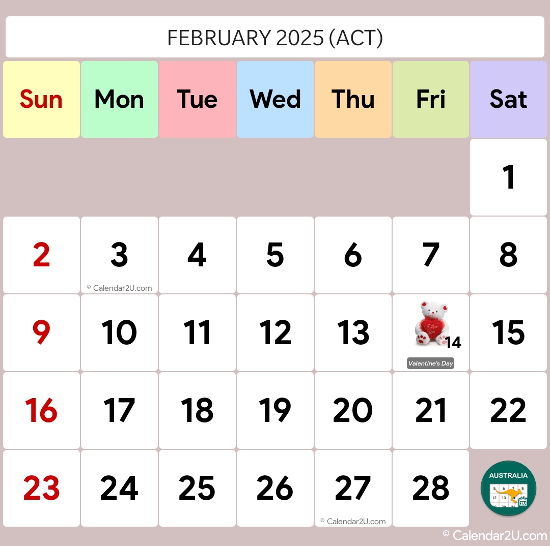 Australia Calendar