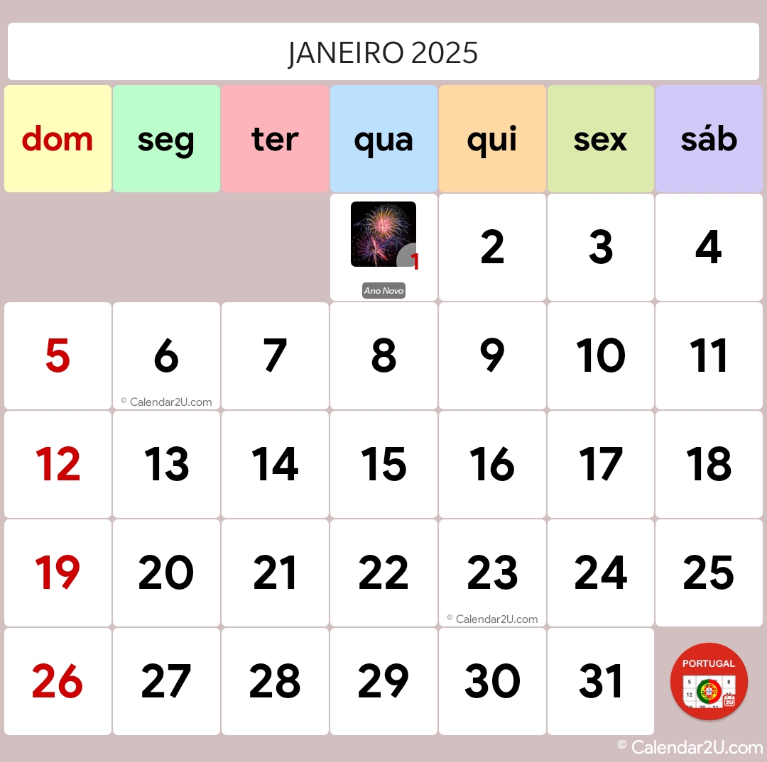 Portugal Calendar