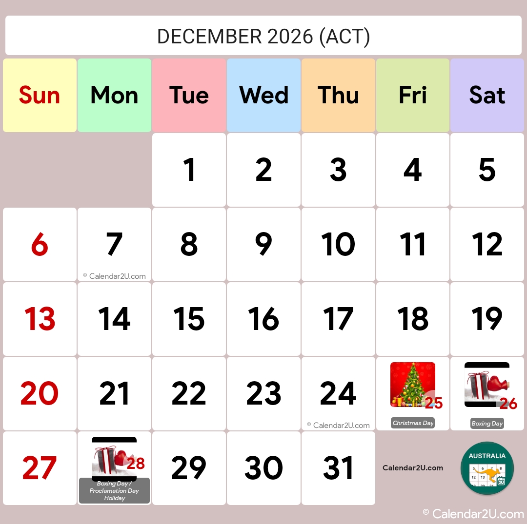 Calendar Image 2026 12