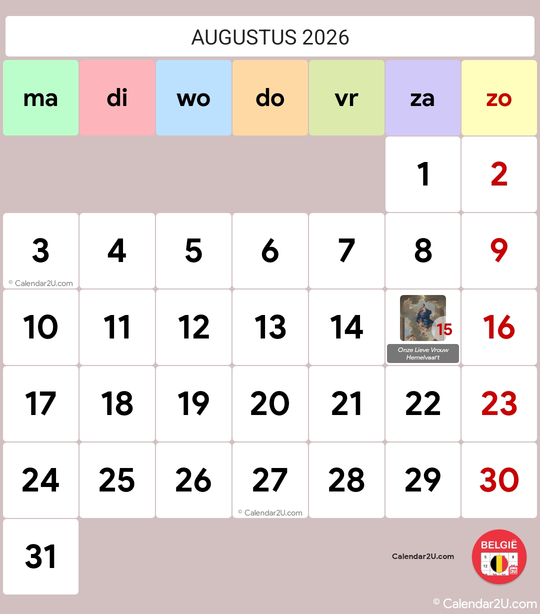 Calendar Image 2026 8