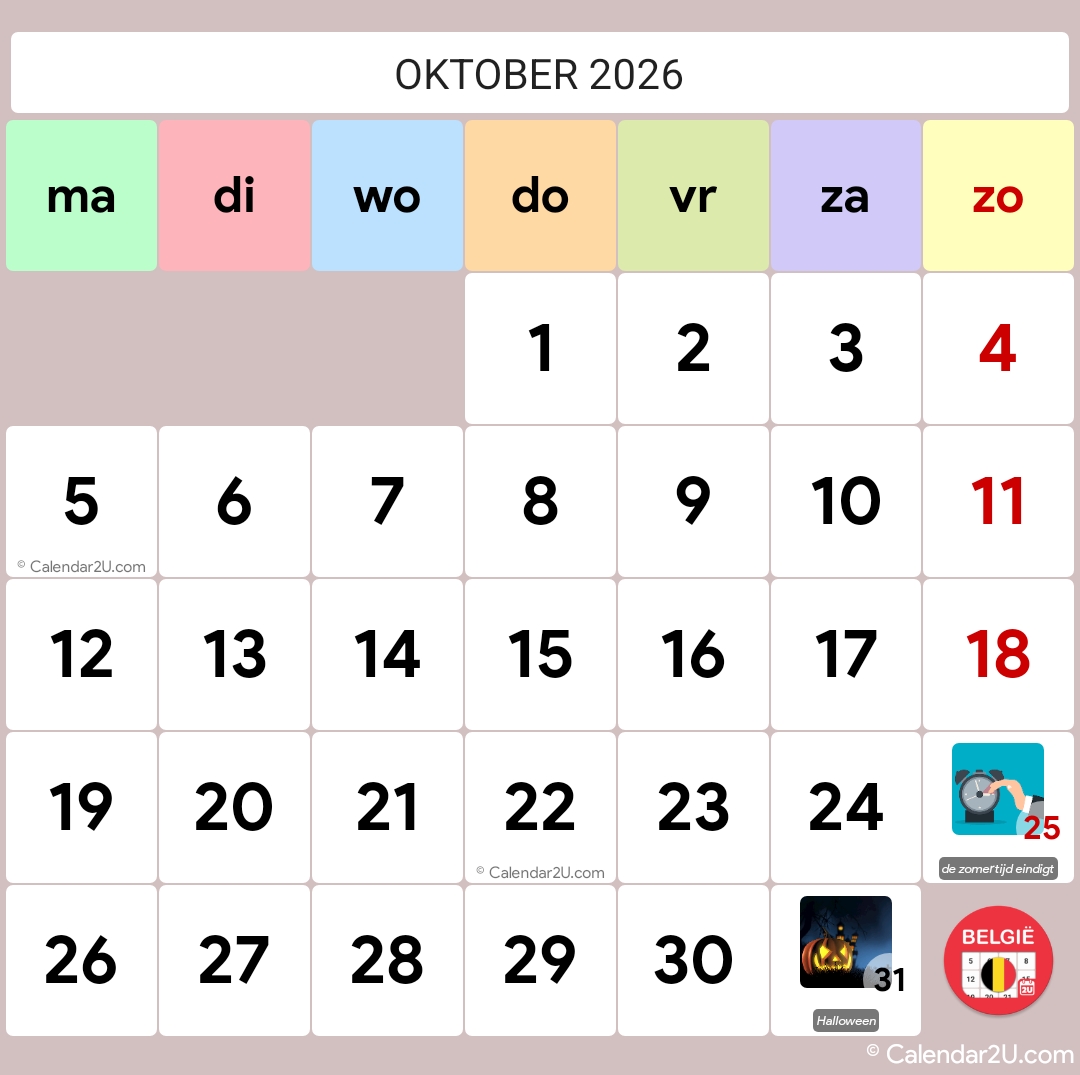 Calendar Image 2026 10