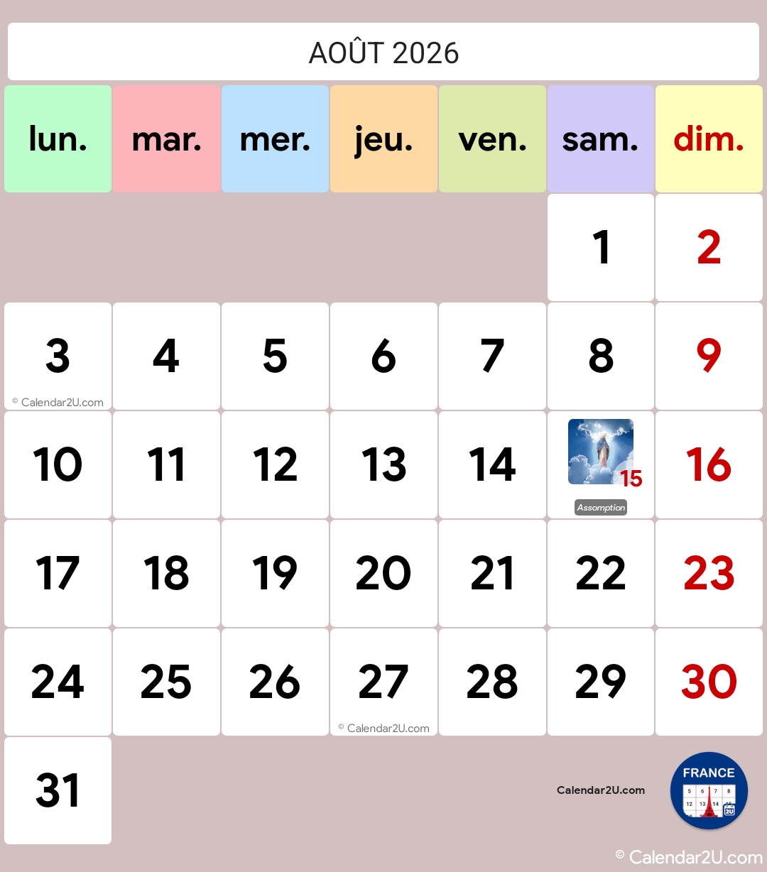 Calendar Image 2026 8