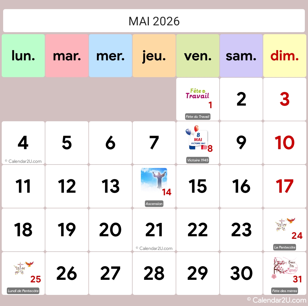 Calendar Image 2026 5