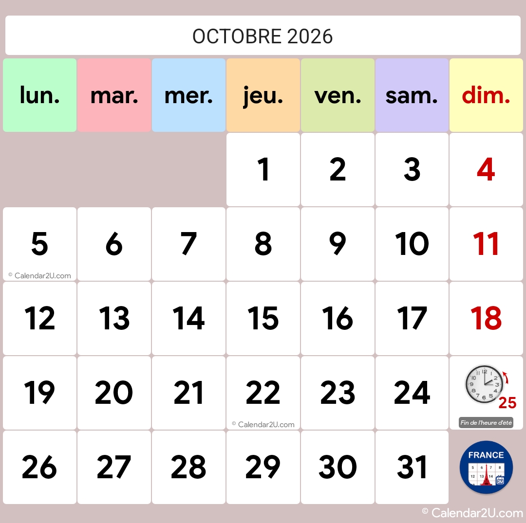 Calendar Image 2026 10