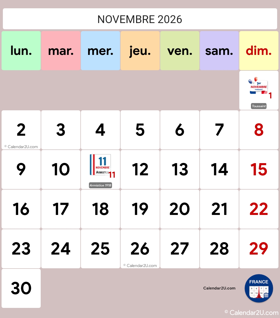 Calendar Image 2026 11