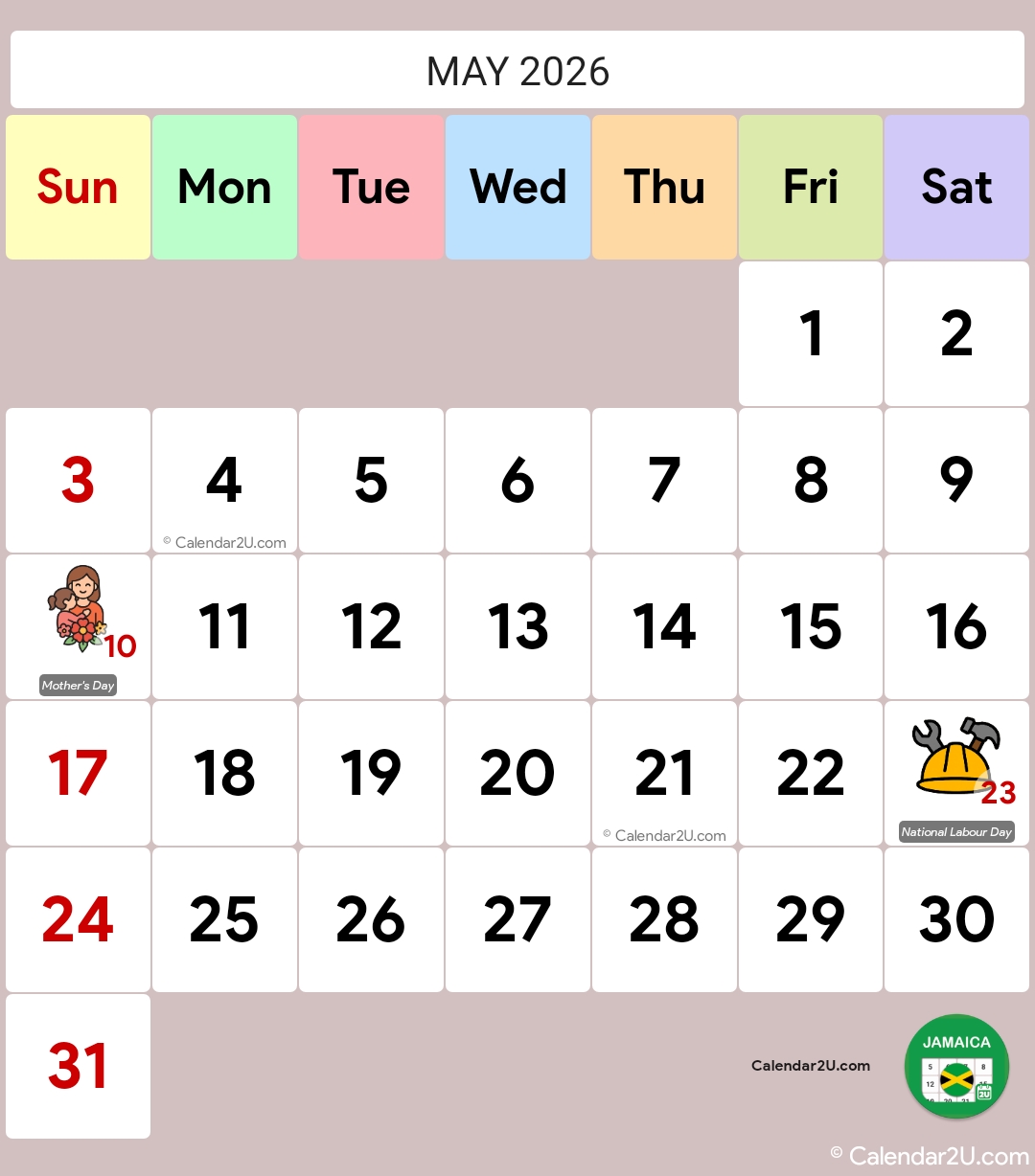 Calendar Image 2026 5