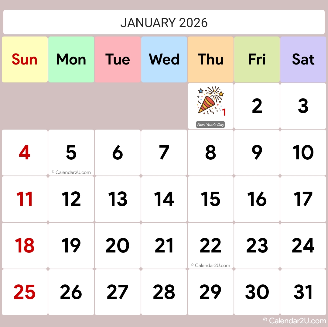 Calendar Image 2026 1