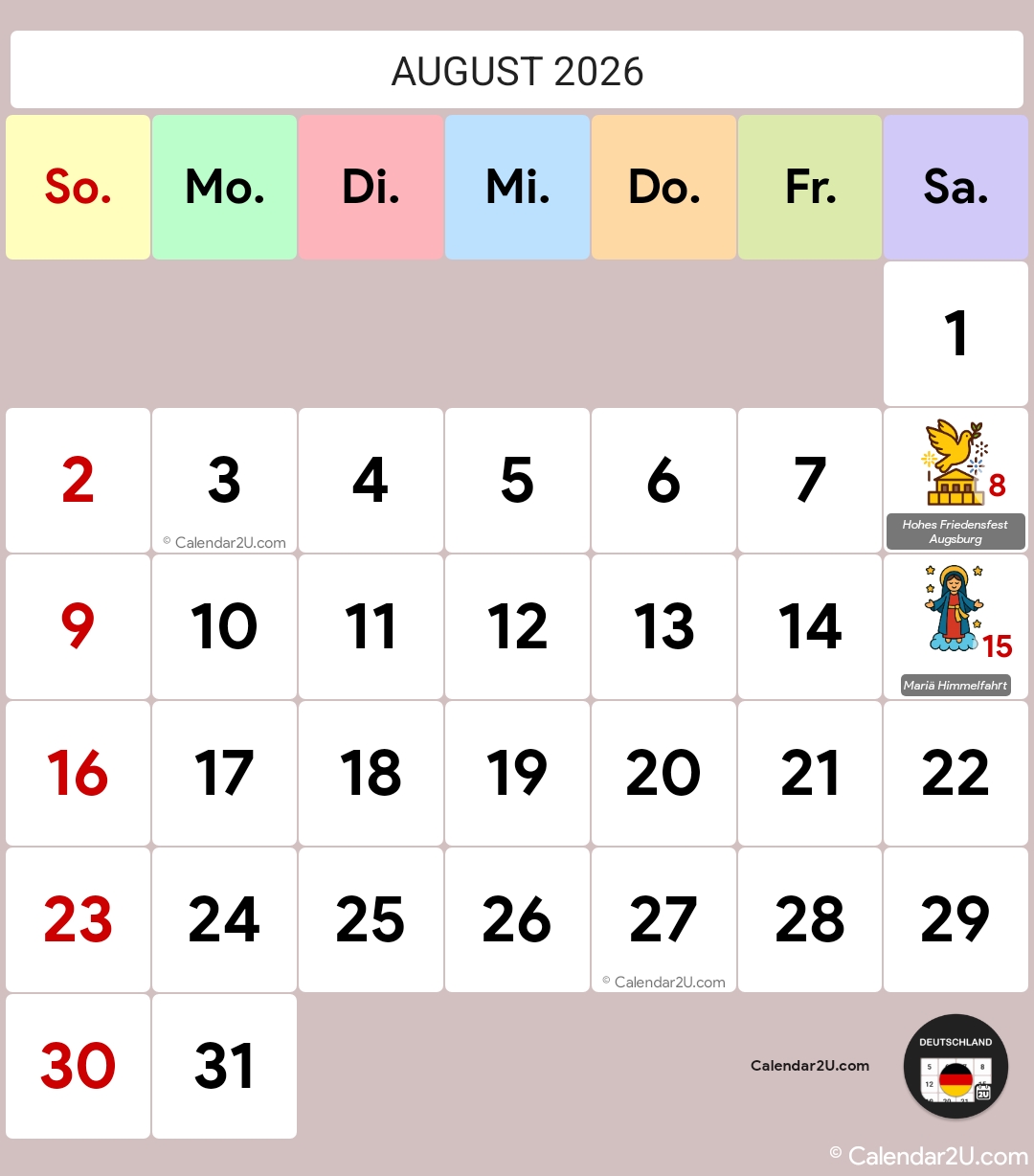 Calendar Image 2026 8