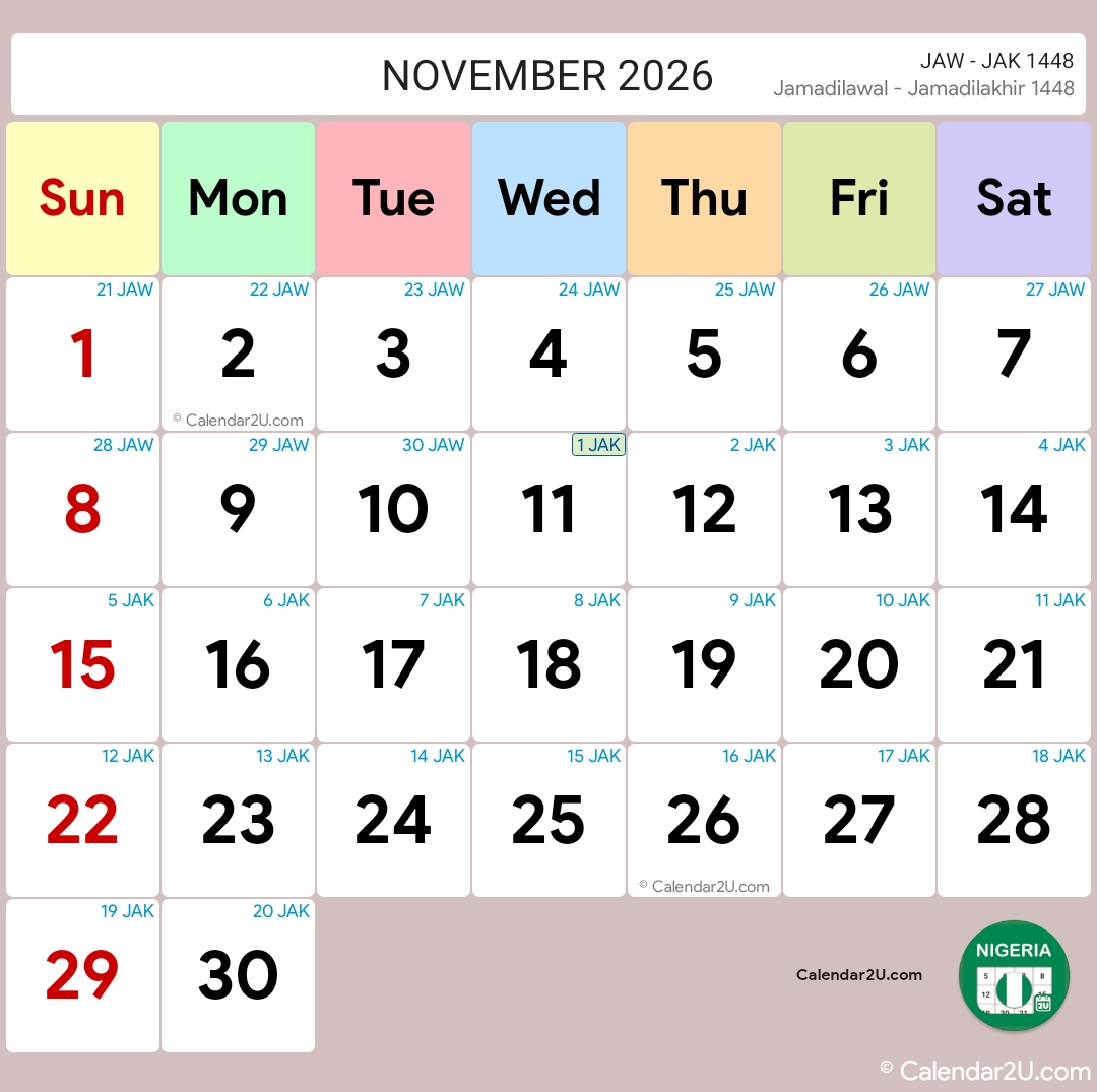 Calendar Image 2026 11