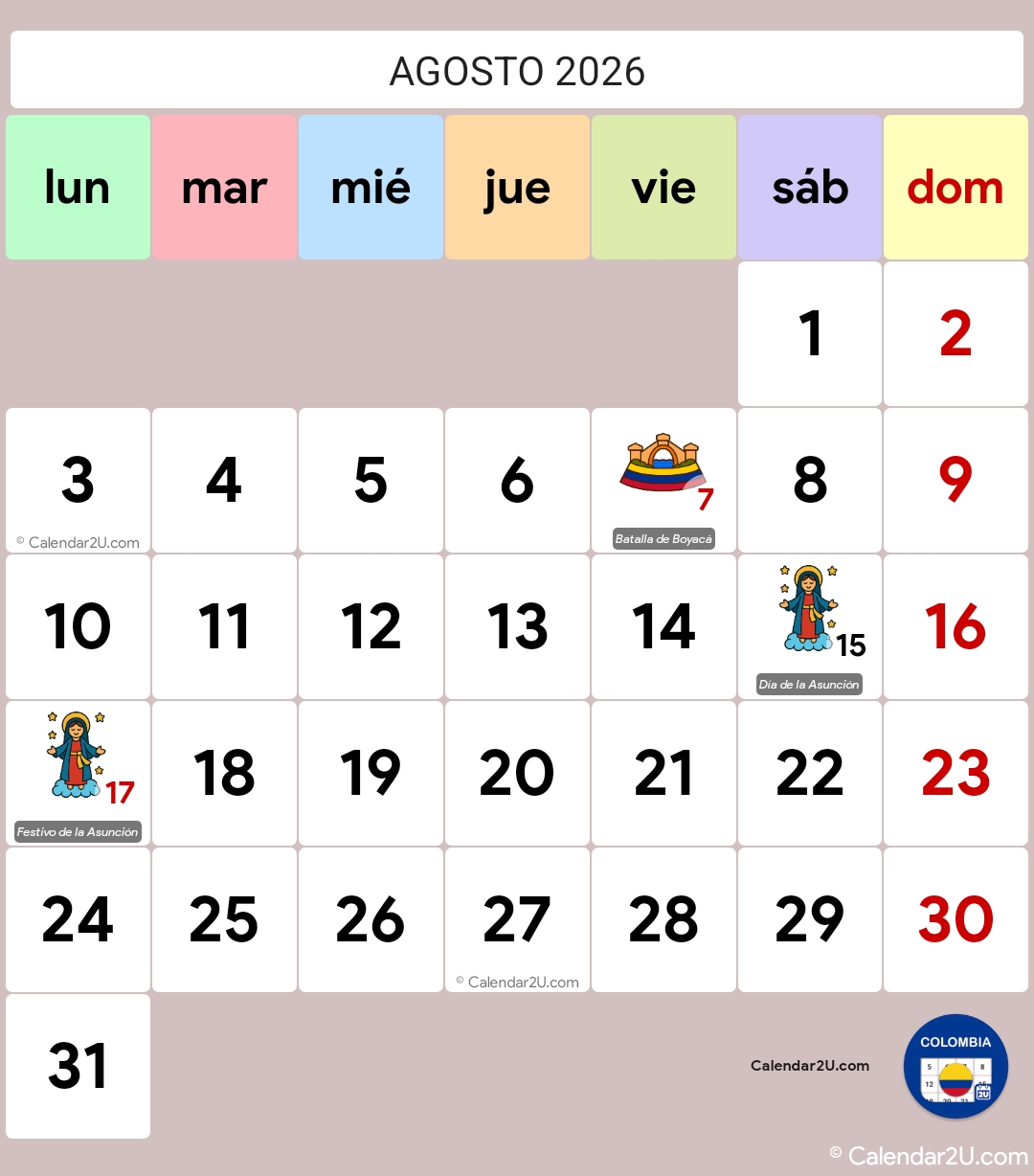 Calendar Image 2026 8