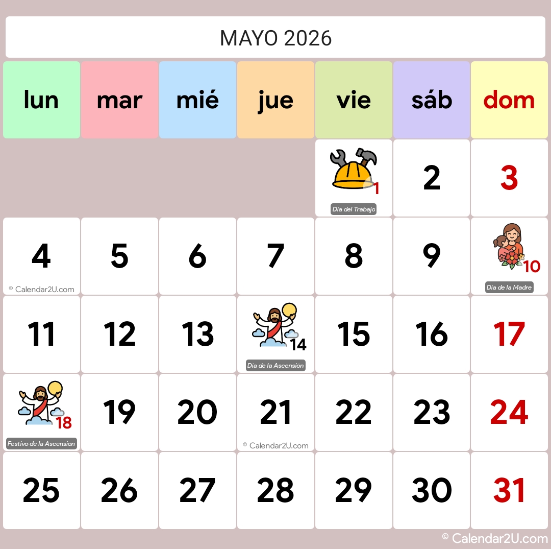 Calendar Image 2026 5