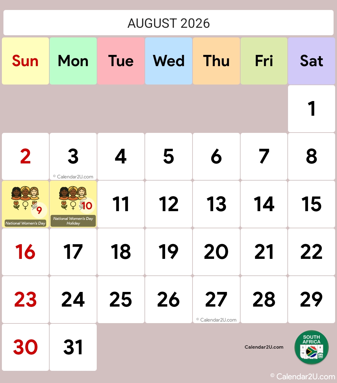 Calendar Image 2026 8