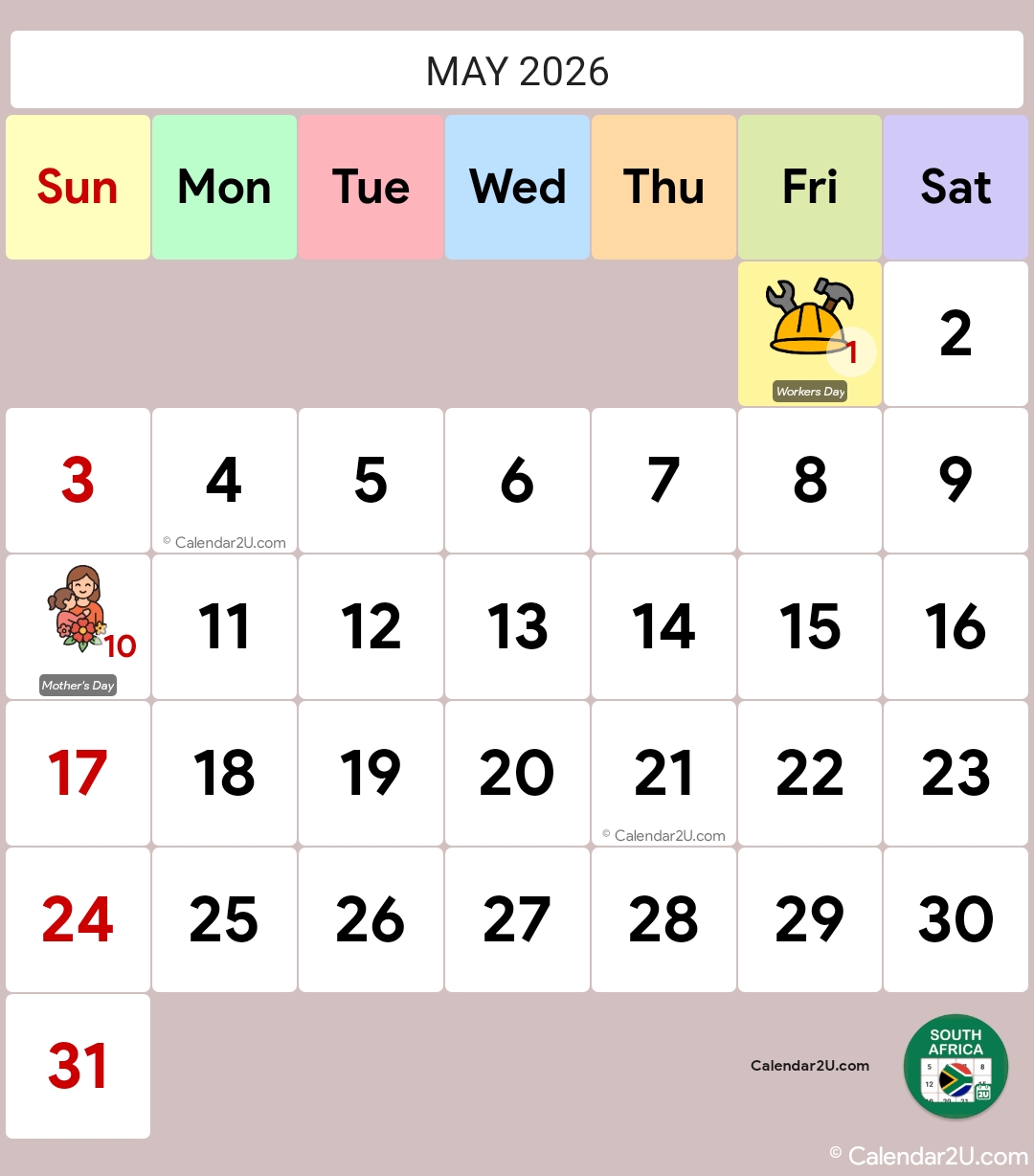 Calendar Image 2026 5