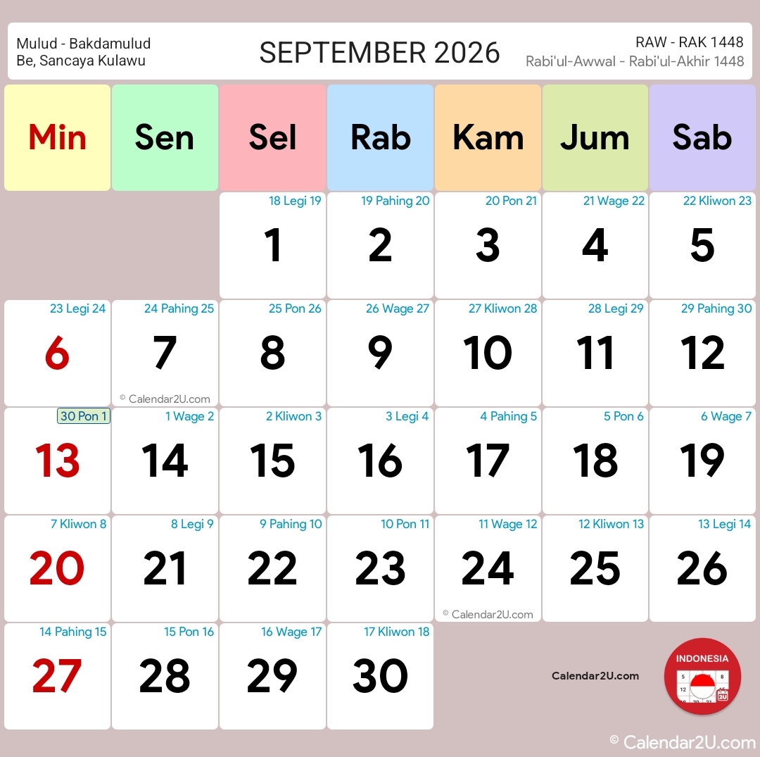 Calendar Image 2026 9