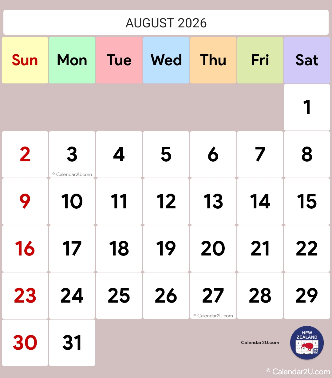 Calendar Image 2026 8