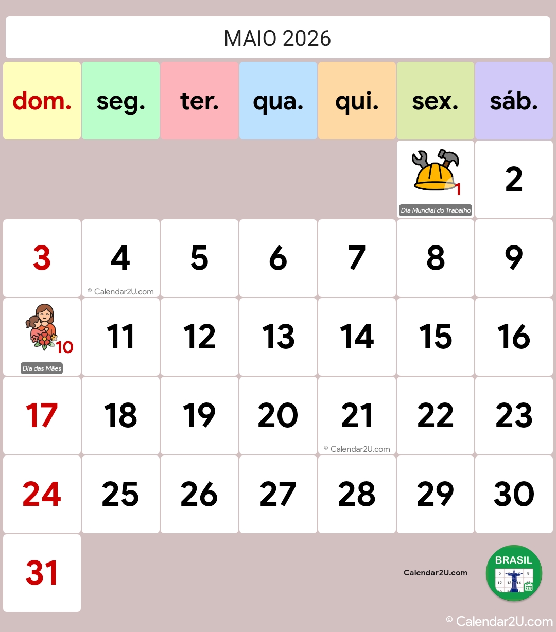 Calendar Image 2026 5