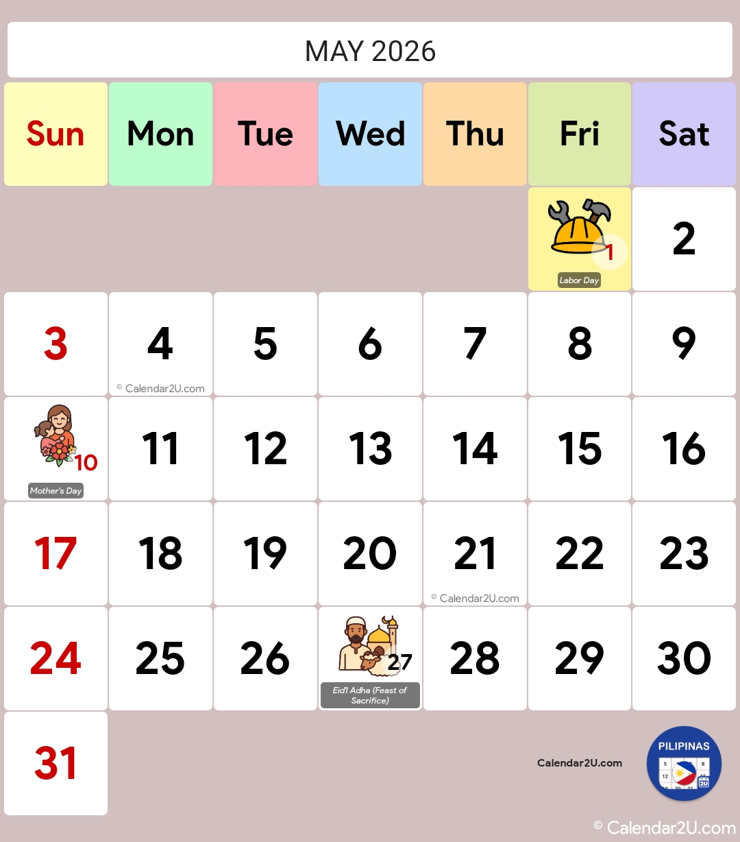 Calendar Image 2026 5