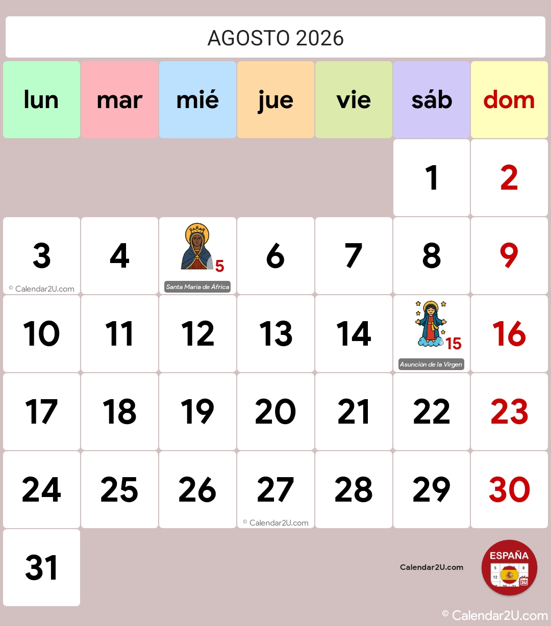 Calendar Image 2026 8