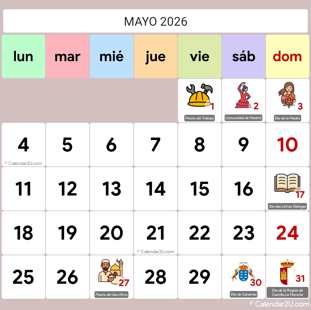 Calendar Image 2026 5