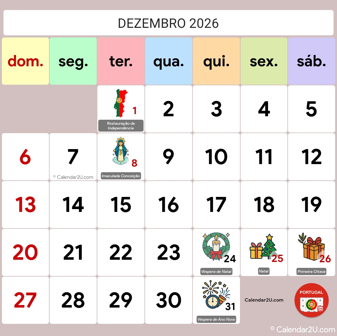 Calendar Image 2026 12