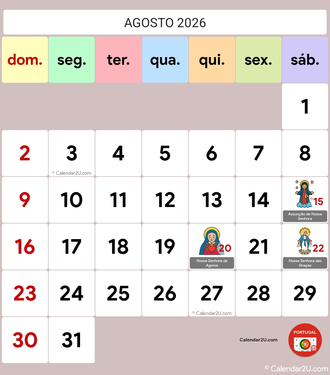 Calendar Image 2026 8