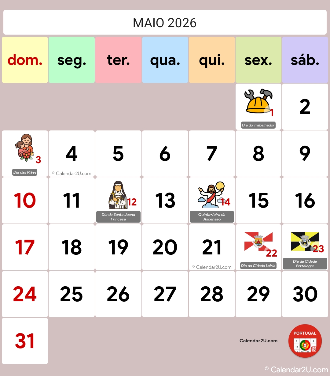 Calendar Image 2026 5