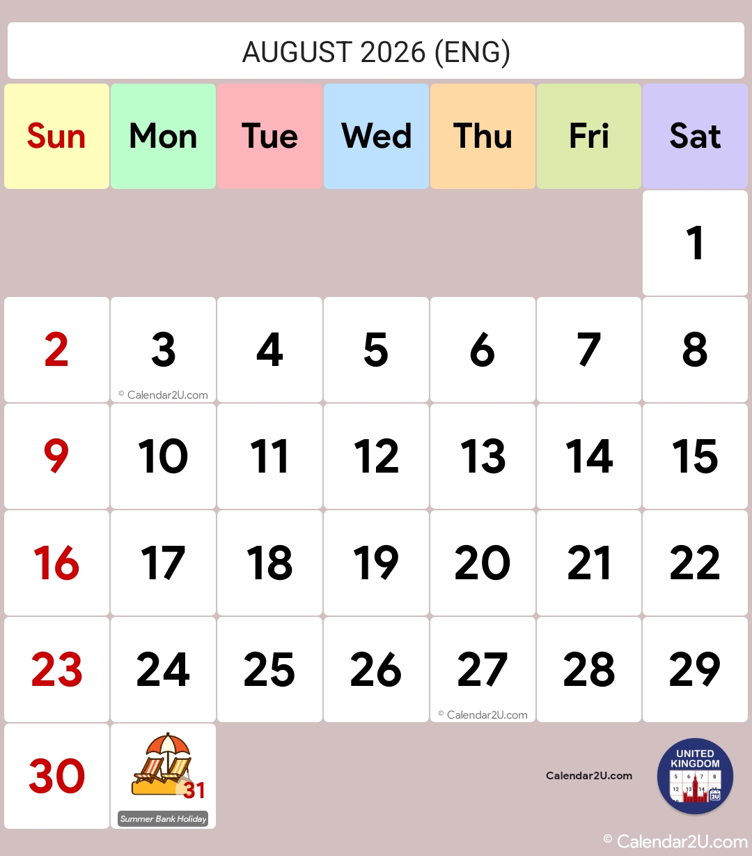 Calendar Image 2026 8