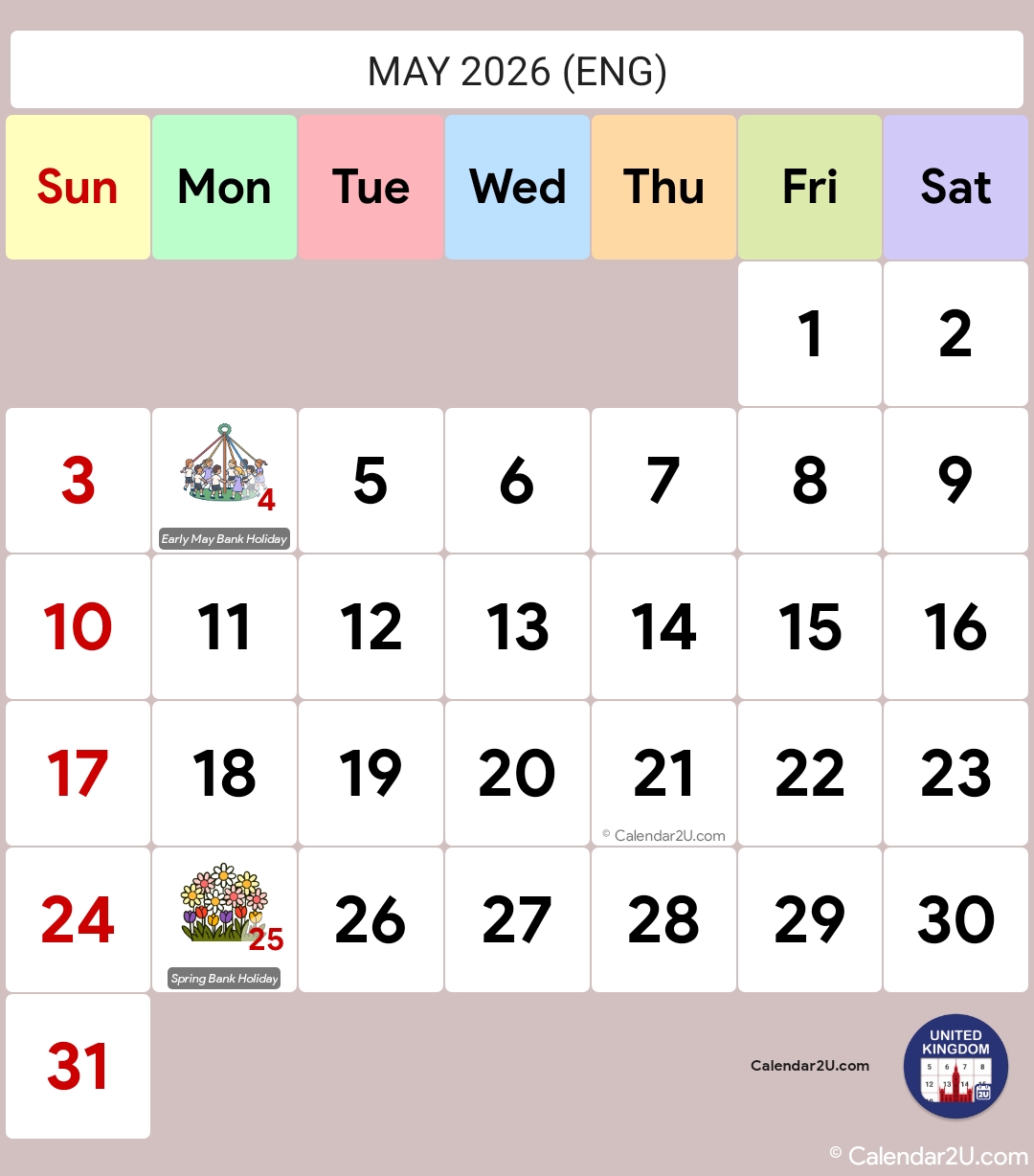 Calendar Image 2026 5