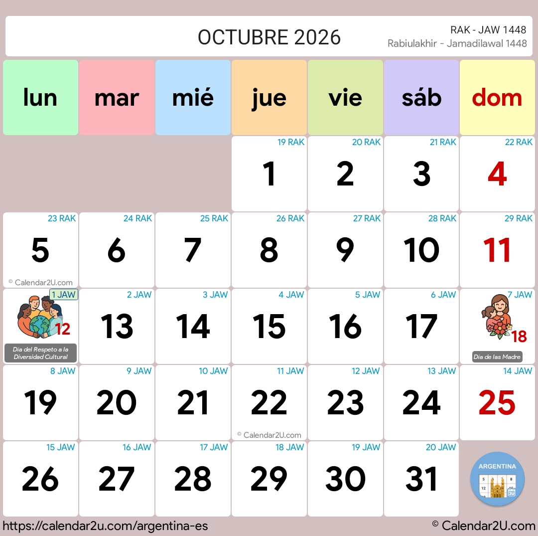 Calendar Image 2026 10