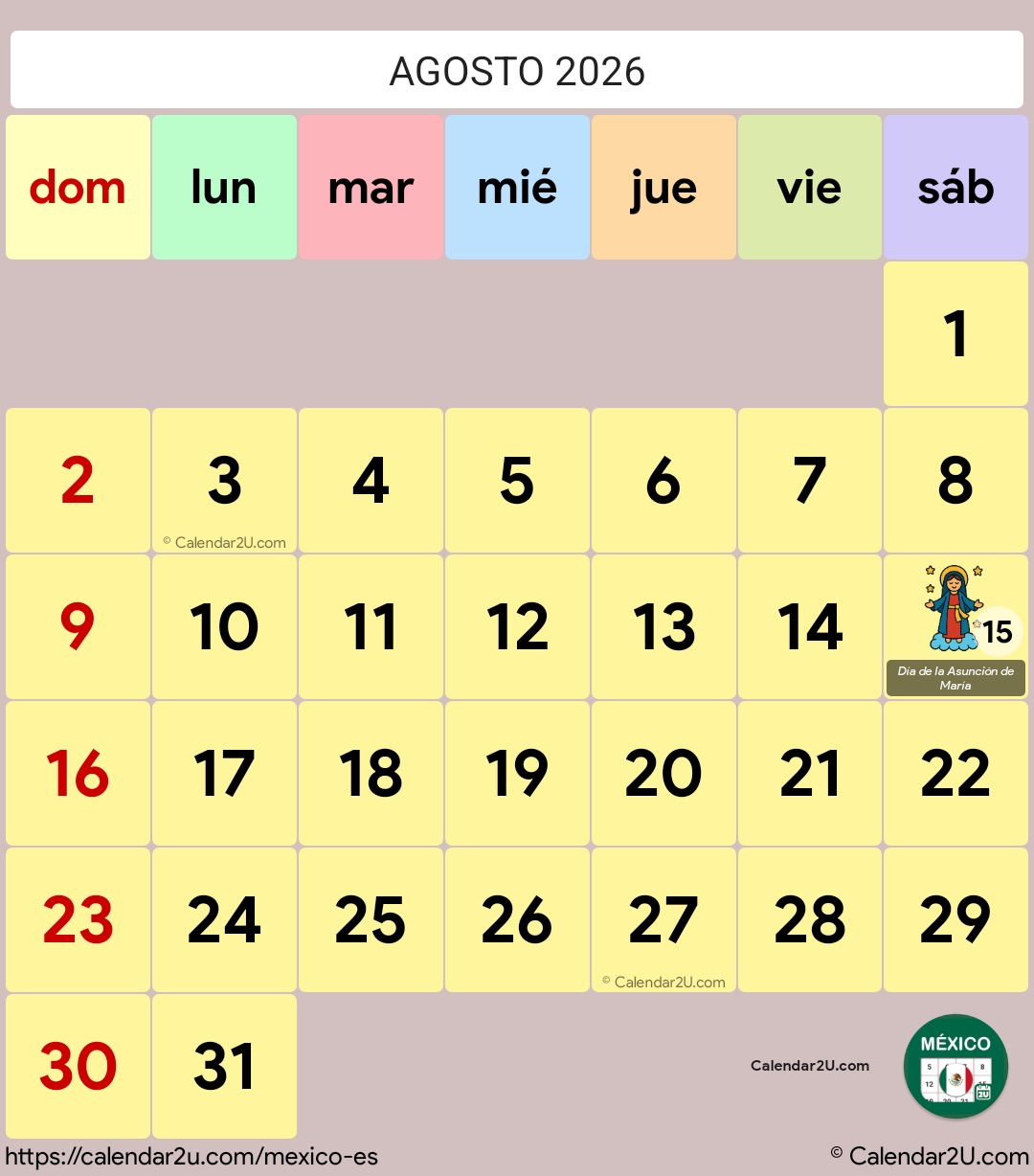 Calendar Image 2026 8