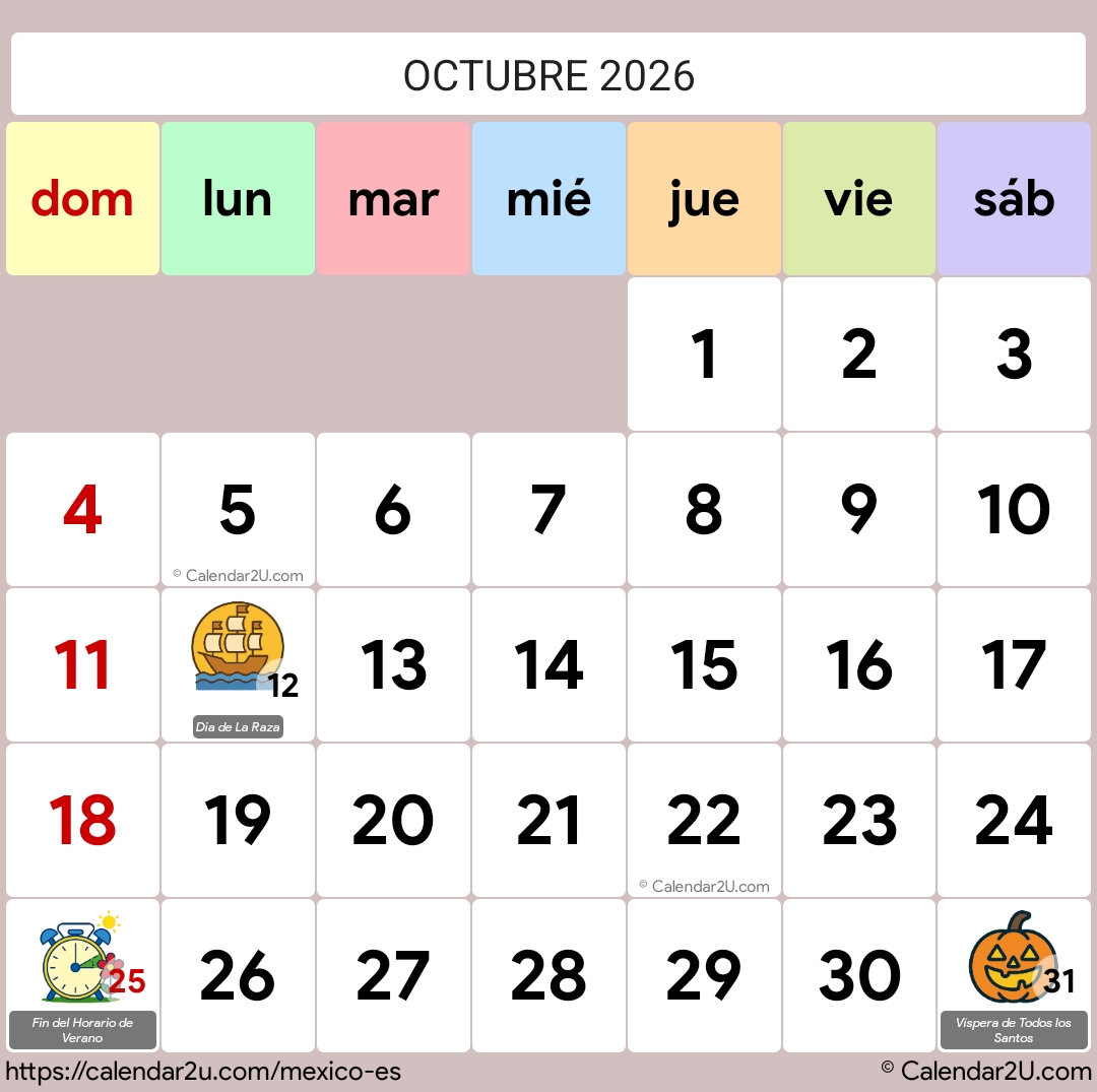 Calendar Image 2026 10