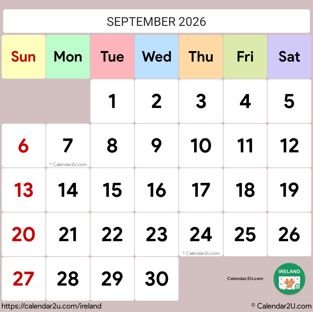 Calendar Image 2026 9