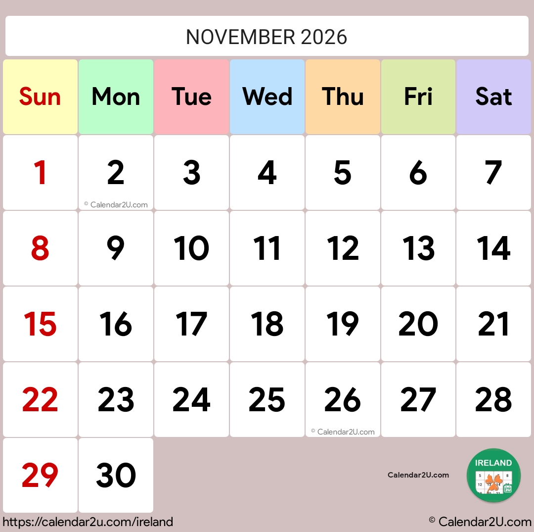 Calendar Image 2026 11