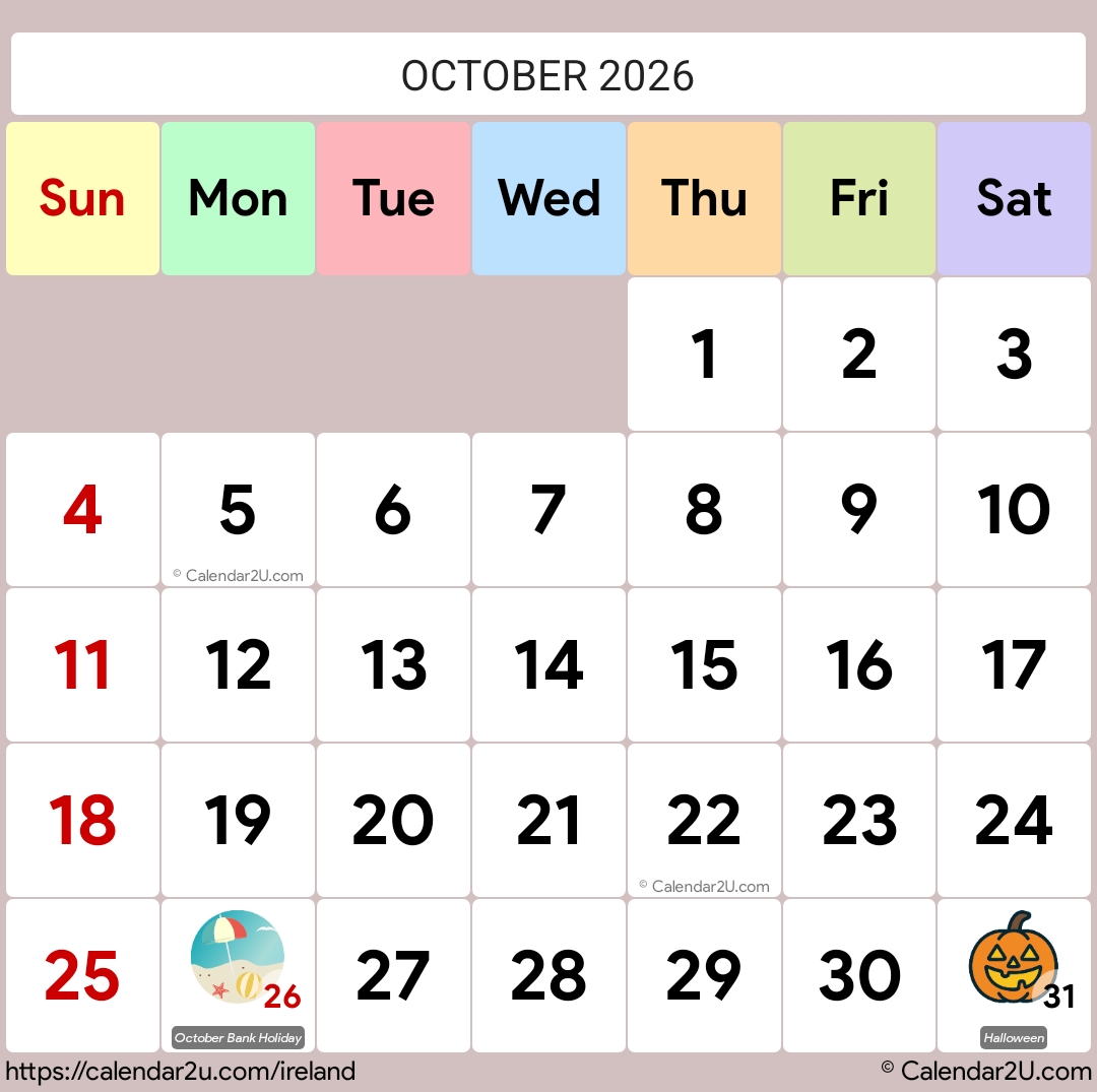 Calendar Image 2026 10