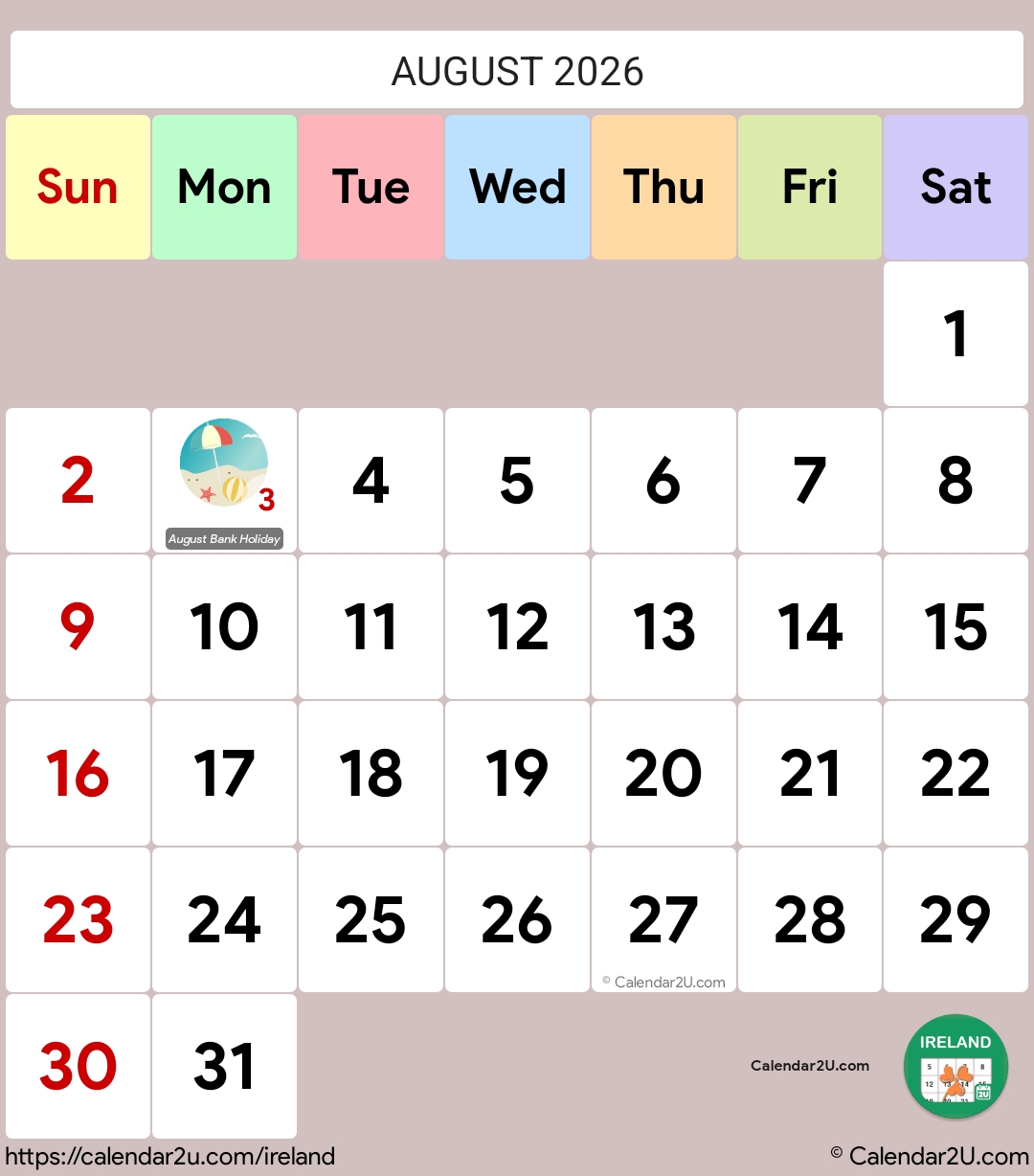 Calendar Image 2026 8